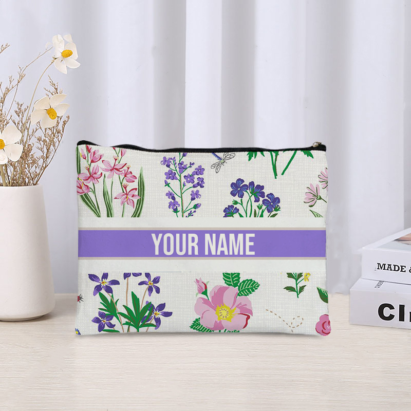 Custom Makeup Bag Trendy Canva - đánh giá và giá Luxury Skincare And Makeup Brands