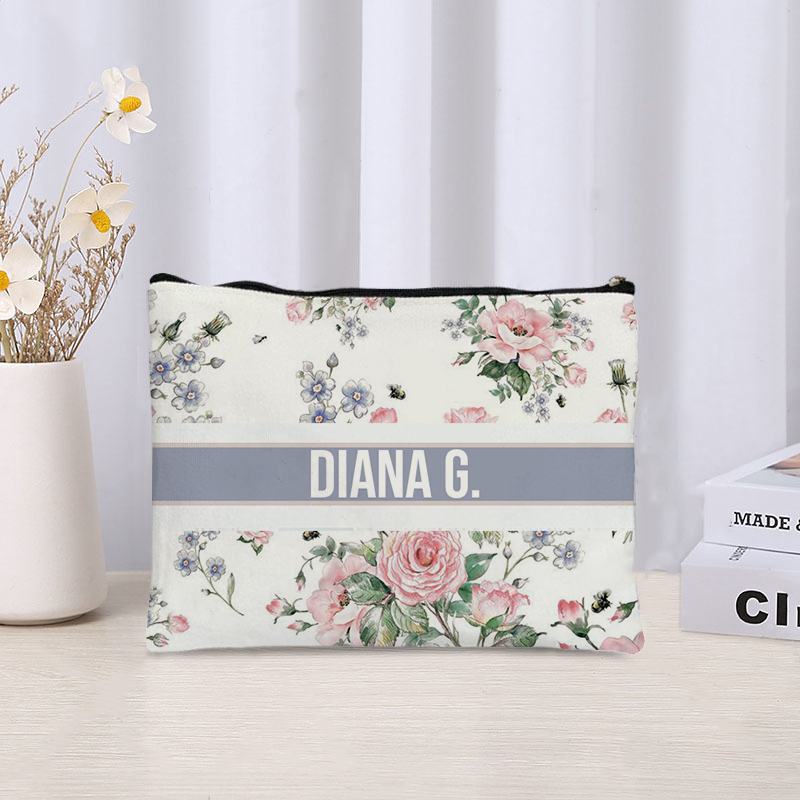 Custom Makeup Bag Trendy Canva - đánh giá và giá Luxury Skincare And Makeup Brands